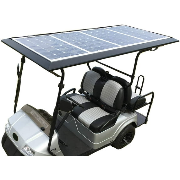 Tektrum Universal 160 Watt 160w 48v Solar Panel Battery Charger Kit For Golf Cart