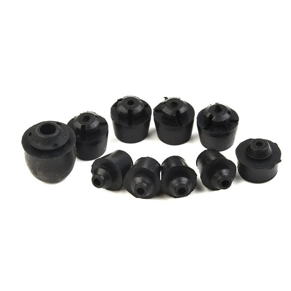 Tekuisi 11pcs Set Car Door Male Dampers Buffer Pads Bump Stop Rubber for Pajero Montero