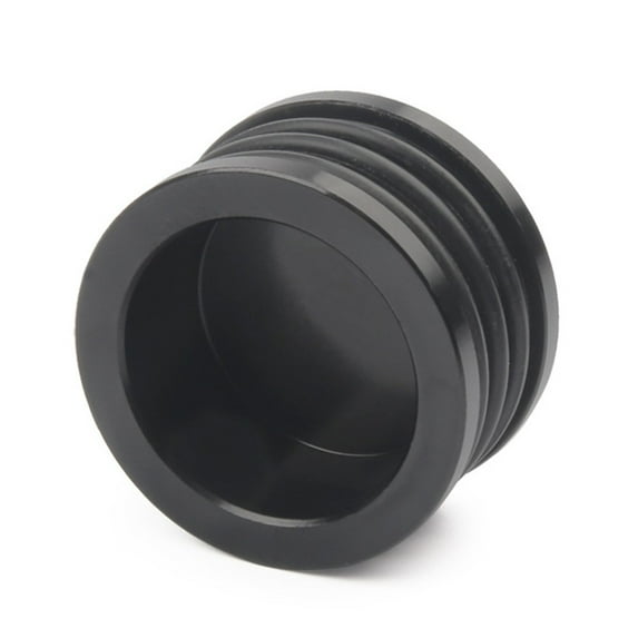 Tekuisi 1X Car Ring Kit D B H F Series Camshaft Cam Shaft O-Ring Seal Cap Plug for Honda-Acura Aluminum Black Fit B / D / H / F Engines