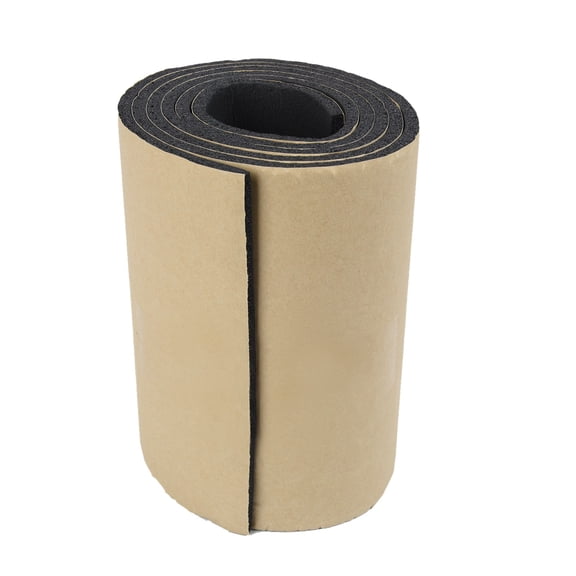 Tekuisi 1pc 200*20cm Car Bumper Guard Rubber Foam Trin Strip Black Accessories Parts High Quality Suitable for Most Cars