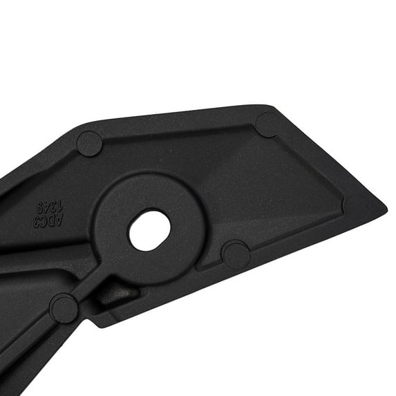 Tekuisi 1pc for Z650 for NINJA650 2017-2022 Black Motorcycle Front Footrests Foot Pegs Pedal Bracket Left + Right Side Aluminum Material
