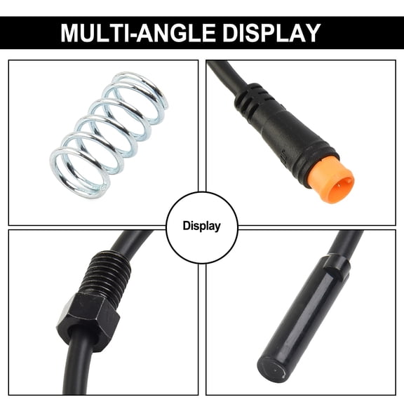 Tekuisi 1pcs Ebike Magnetic Induction Wire for NFOX Electric Bike Power Cut Off Brakes Sensor 2 /3 PIN Magnetic Sensing Lines