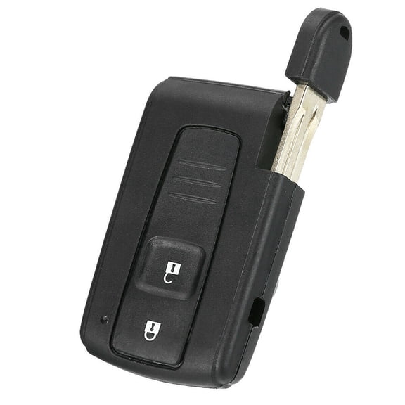 Tekuisi 1set Brand New for Toyota for Prius 2004-2009 Key Shell - 2 Button, Replacement for Damaged Key Fob, Uncut Key Blade
