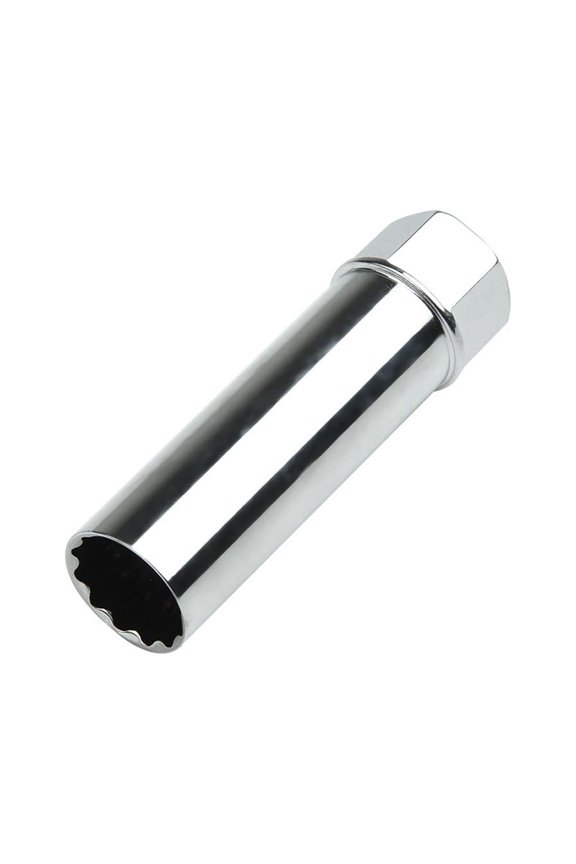 1x Car Silver Chrome Vanadium Alloy 14mm Spark Plug Key Removal Tool 3/8 In Drive for Benz for BMW for Nissan