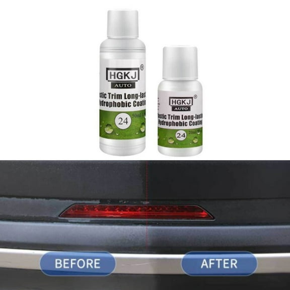 Tekuisi 20/50/100ML Plastic Renovator Hydrophobic Coating Plastic Trim Polish Longlasting Back To Black Gloss Car Detailing HGKJ 24
