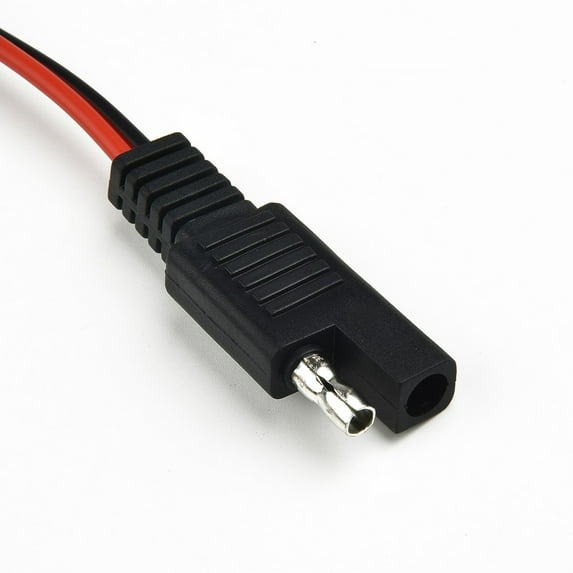 Tekuisi 2M SAE Connector Extension Cable 10AWG Quick Disconnect Power Wire for Solar Panel Battery Charger Motorcycle RV Boat Trailer