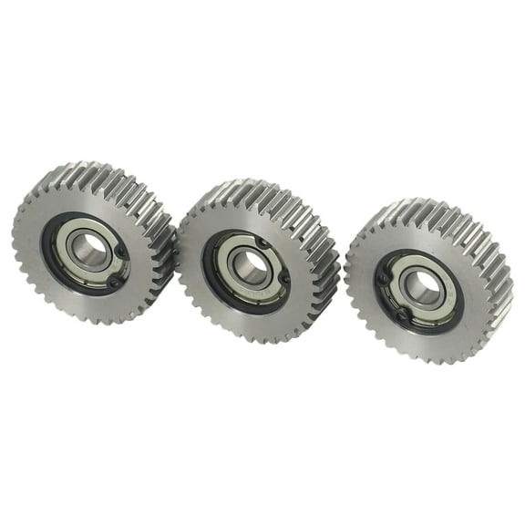 Tekuisi 3 Pcs Electric Bicycle Planetary Gear 36 Teeth Gears Steel Motor Gear E-bikes Parts For-Bafang Motors 38mm E-bikes Accessories