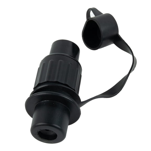 Tekuisi 3 Pin Trailer Socket Connectors Waterproof Connector Round 3 Pole Plug-in Trailer Tractor Plug for Electrical Caravan Truck