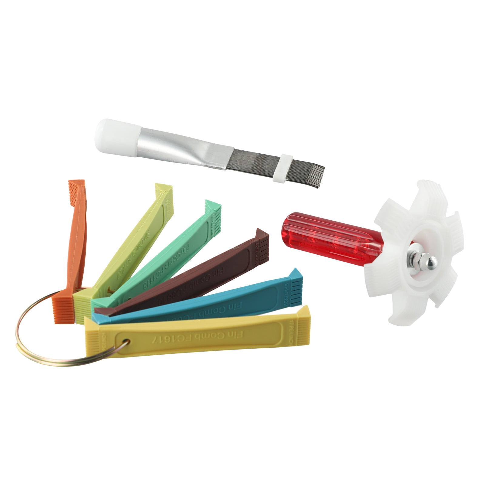 Tekuisi 3pcs FCR6 Fin Comb Tool Set for Air Conditioner Straighten ...