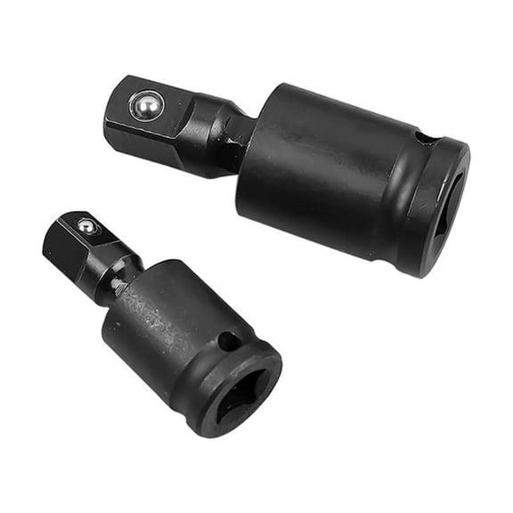 Tekuisi 3pcs/kit 1/2" 3/8" 1/4 Inch Electric Spanner Socket Drive Swivel Joint Air Socket Set/kit Replacement Car Part