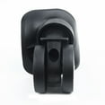 thumbnail image 1 of Tekuisi 4Pcs/Set Luggage Mute Wheel Universal Degree Swivel Casters Black A52-Size L Replacement Luggage Wheel Suitcase Accessories, 1 of 6