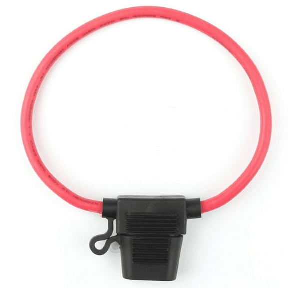 Tekuisi 5 Pack Waterproof Inline Fuse Holder 12 Gauge Wire Cut Off Switch 12V 30A Fit Boat, Electric Automotive, Car, Marine, SUV