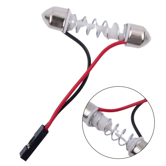 Tekuisi 6000K COB LED Light Panel Designed for Car Interior Use with T10 Ba9s Sockets; Low Heat and Extended Lifespan Features