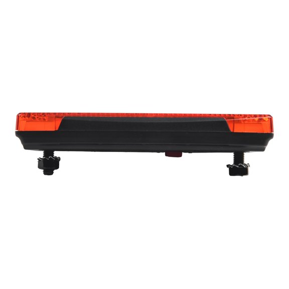 Tekuisi ABS Electric Bicycle Taillight 7 LED Rear Light for 24-48V E-Bikes SM/Waterproof Connector E-Bike Rear Lamp Bike Accessories