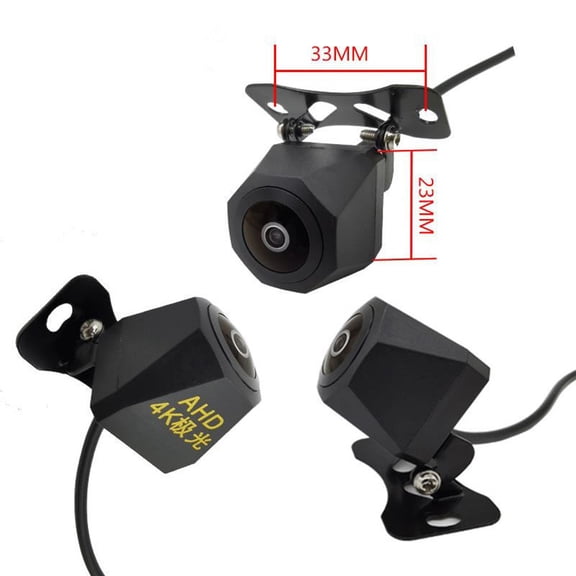 Tekuisi Advanced Waterproof Support for NTSC Video Format Cameras Reversing Parking K AHD TFT Display TV System Resolution