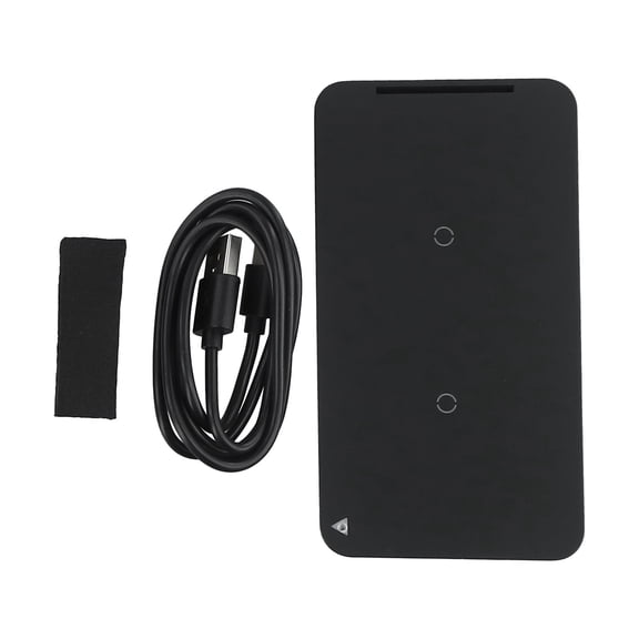 Tekuisi Auto Console Armrest Storage Box Wireless Charger for Tesla for Model X for Model S 2016-20 ABS Plastic Battery Charging Units