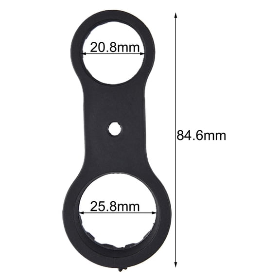 Tekuisi Bicycle Front Fork Cap Wrench Spanner ABS for SR for SUNTOUR XCR/XCT/XCM/RST Pneumatic Shock Absorber Disassembly Tool