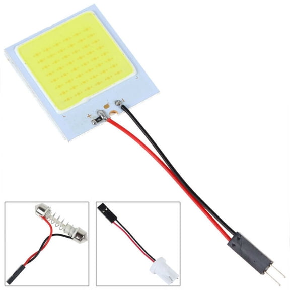 Tekuisi Bump resistance Car bar Light Bulb Bump resistance COB Interior LED Lamp On/off Panel Replacement Universal