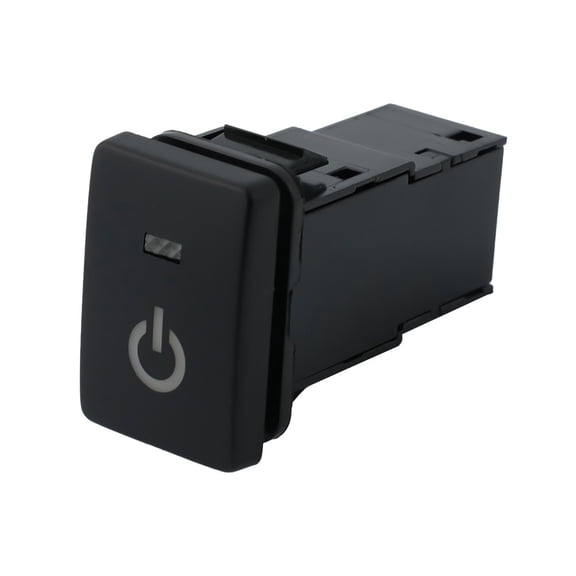 Tekuisi Bumper Lights Push Switch Push Button Camera Lights Switch DC 12V DRL Fan Blower 1pc Paking Lights 2-LED Plastic