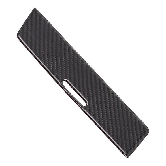 Tekuisi Car Interior Central Strip Cover Decor Trim Carbon Fiber Car Interior Central Strip Cover Decor Trim for BMW Old 3 Series E46