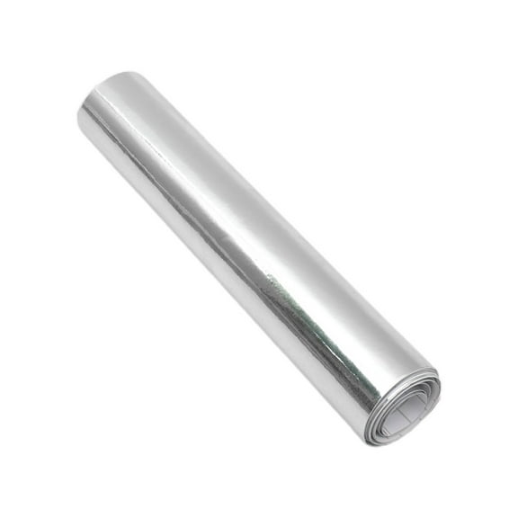 Tekuisi Car Silver Electroplate Sticker Chrome Mirror Vinyl Wrap Car Protected Sticker Auto Self-Stick High Stretchable Decal 20*152cm