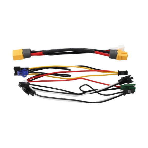 Tekuisi E-bicycle Light Group Adapter Headlamps Waterproof Power To Headlight Cable Connection Line for E-bike-XT60 Power Cable Parts