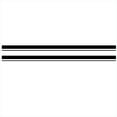 thumbnail image 1 of Tekuisi High Quality and Exquisite Black Car Truck Body Racing Stripe Decal Sticker, 1 of 6