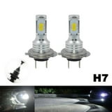 Tekuisi LED Headlight Bulbs 80W Car Lamp 6000K H7 High/Low Beam Super ...
