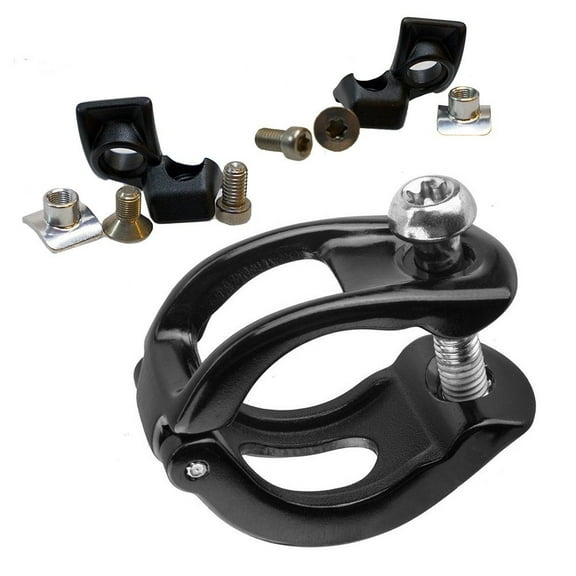 Tekuisi MTB Shifter Mounting Bracket Brake Lever Clamp Ring Fits for MatchMaker Shifter Mounting Bracket