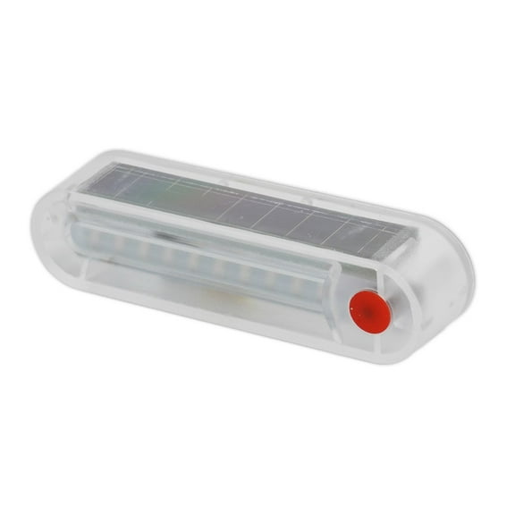 Tekuisi Mini LED Solar Power Car Strobe Light Night Security Simulated Alarm Anti-Theft Anti-rear Caution Lamp 5V 3W 2A