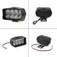 thumbnail image 1 of Tekuisi Motorcycle Driving Lamp Waterproof Reflector Headlight 8 Beads LED Light 6000K Motorcycle Headlight Spot Light, 1 of 6