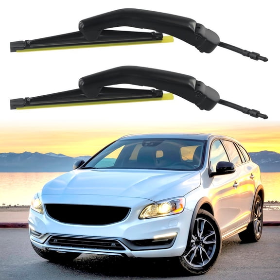 Tekuisi Pair Auto Headlight Wiper RH+LH for Volvo 960 S80 S90 V90 340 for 360 740 760 940 274431 Headlight Wiper Blades Auto Parts