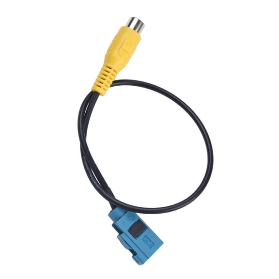 Tekuisi RCA Cable Adapter for Camera Video Connections For-Fakra Reversing AV-IN Camera Video Connection RCA Cable Parking Adapter - Fak