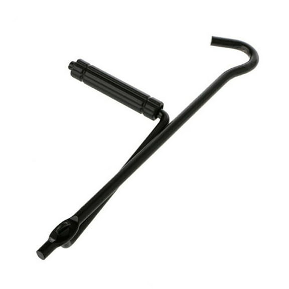 Tekuisi Spare Tire Lug Wrench Jack Lug Car Trunk Handle Lift Iron Tool Tire Wheel Jack Lug Wrench Automobiles Accessories