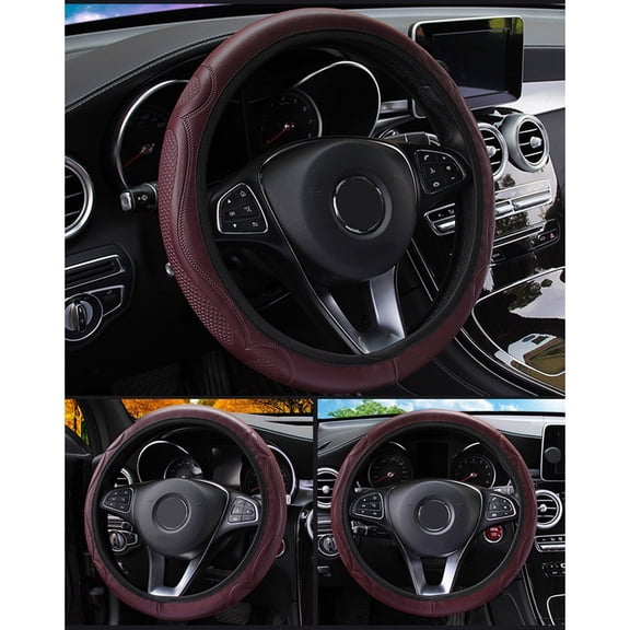 Tekuisi Steering Wheel Steering Wheel Steering Wheel Stylish Looking Universal Fitment