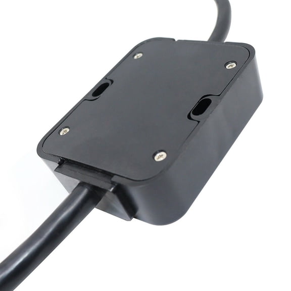 Tekuisi Trailer Light Converter 7 Pin Round Adapter European Trailer To 4 Pin Flat Socket Vehicle Tow Hitch Wire Plug