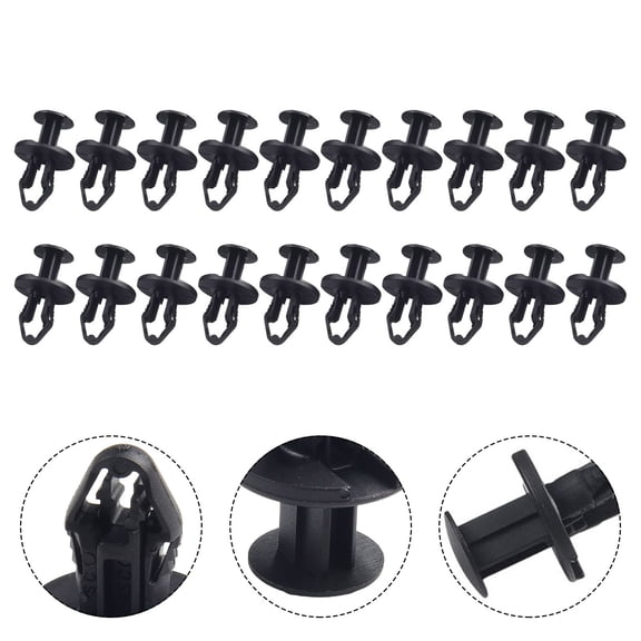 Tekuisi Undertray Replacement Clips for Tesla MODEL 3 2017 & Up 20pcs ABS Material Part Number 1128034 00 B