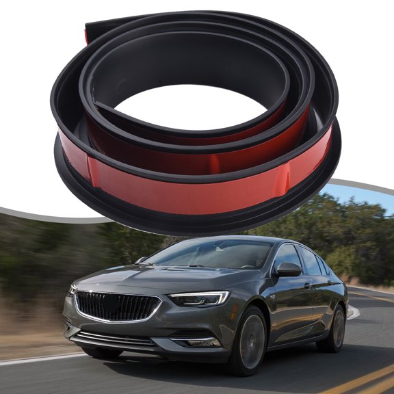 Tekuisi Universal Car Truck Body Fender Flare Rubber Wheel Arches Eyebrow Lip Anti-scratch Strip Sticker Mud Flaps Guard Trim