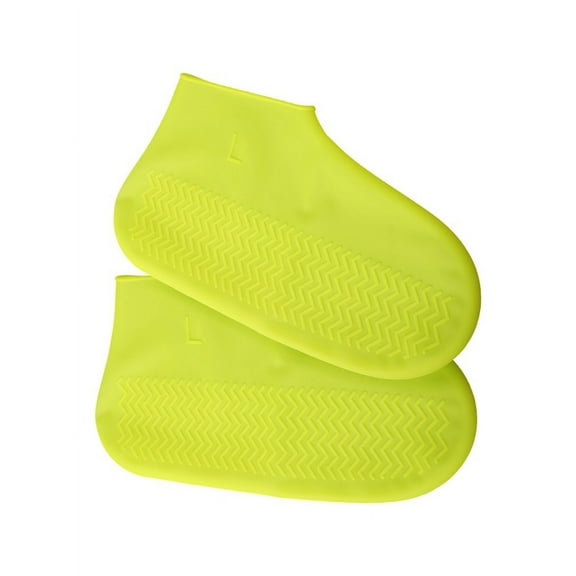 Tekuisi Waterproof Silicone Shoe Covers Non-Slip Rubber Overshoes for Rainy Reusable Boot Protectors S/M/L Outdoor Rainy Accessories