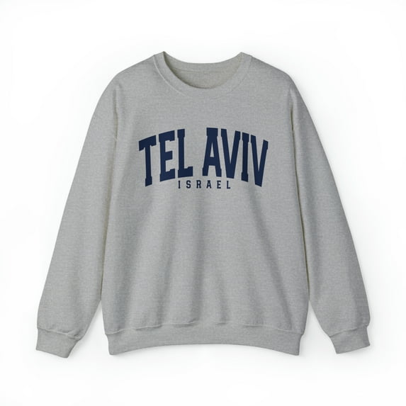 Tel Aviv Israel Sweatshirt, Gifts, Crewneck