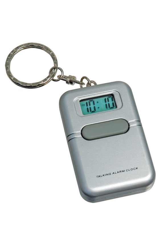Tel-Time Talking Key Chain Square