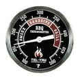 thumbnail image 1 of Tel-Tru BQ300 Barbecue Thermometer, 3 inch Black dial with Zones, 4 inch stem, 100/500 Degrees F, 1 of 1