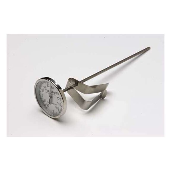 Tel-Tru Bimetal Thermom,2 In Dial,-40 to 160F LT225R-8/23100853