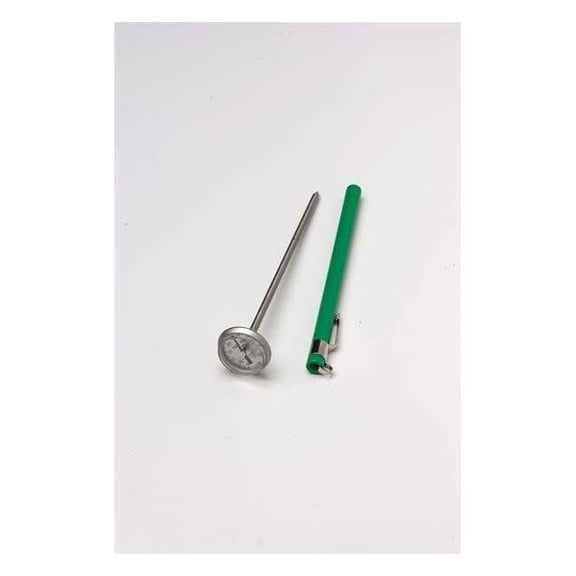 Tel-Tru 5" Stem Analog Dial Pocket Thermometer, 0 Degrees to 250 Degrees C 3JPF4