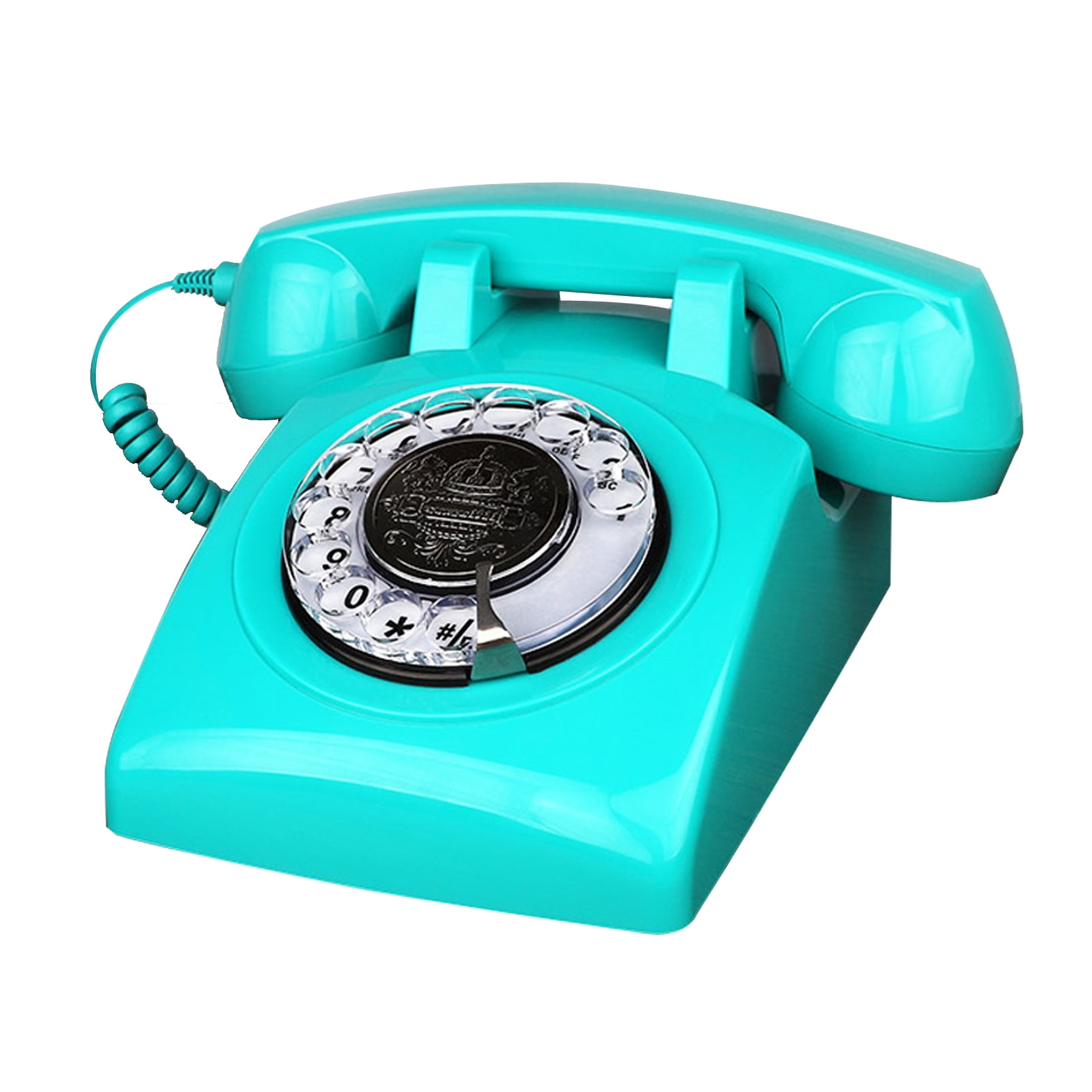 Corded Retro Phone, TelPal Vintage Old Phones, Classic 1930's Antique  Landline Phones for Home & Office Decor, Novelty Hotel Telephone with Redial