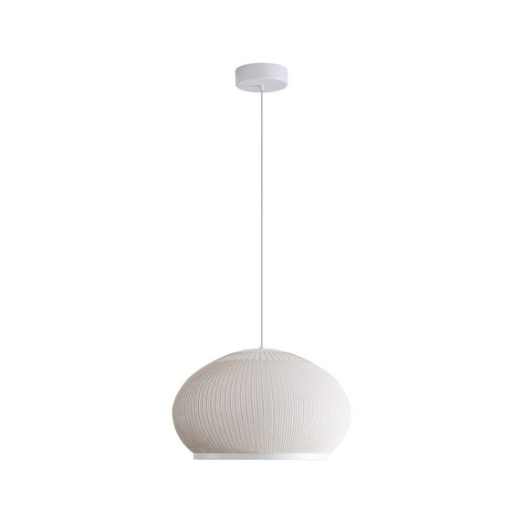 Golden Lighting Tela Integrated LED 11in Pendant in Sand Yellow