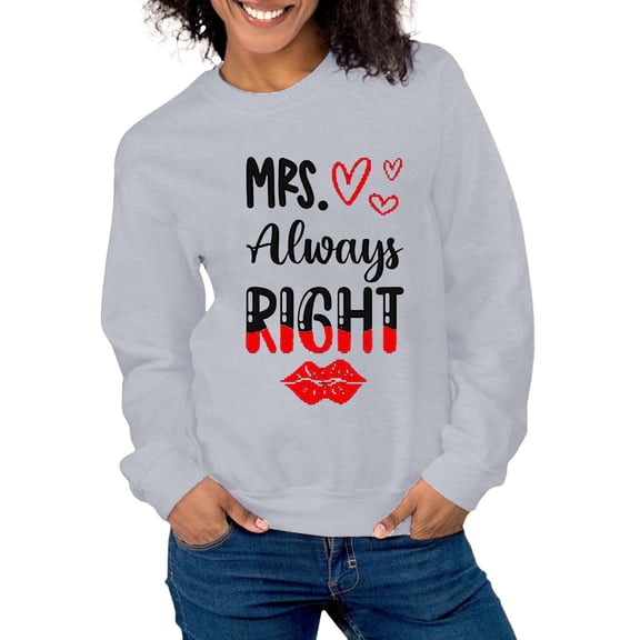 Telankuip Valentine's Day Sweatshirts for Couple Trendy Love Heart Graphic Print Crewneck Pullovers Soft Long Sleeve Drop Shoulder Loose Comfy Warm Winter Hoodless Tops 2026(W) 5-Grey S