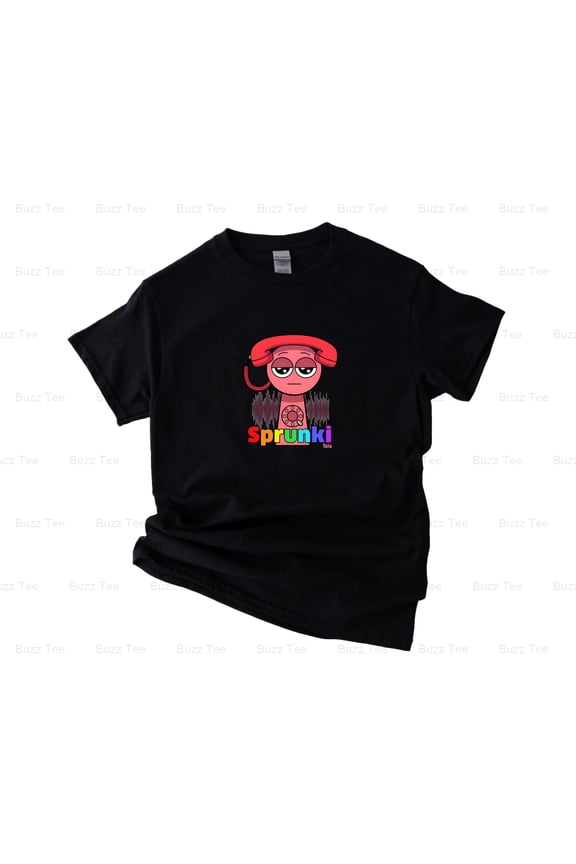 Tele The Colorful Sprunki Youth Midweight For Kids Graphic V51096 New Unisex T-Shirt, up to 5XL