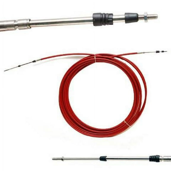 TeleFlex Boat Control Cable 301947-03-576.0 | 48 FT Red 33C Supreme