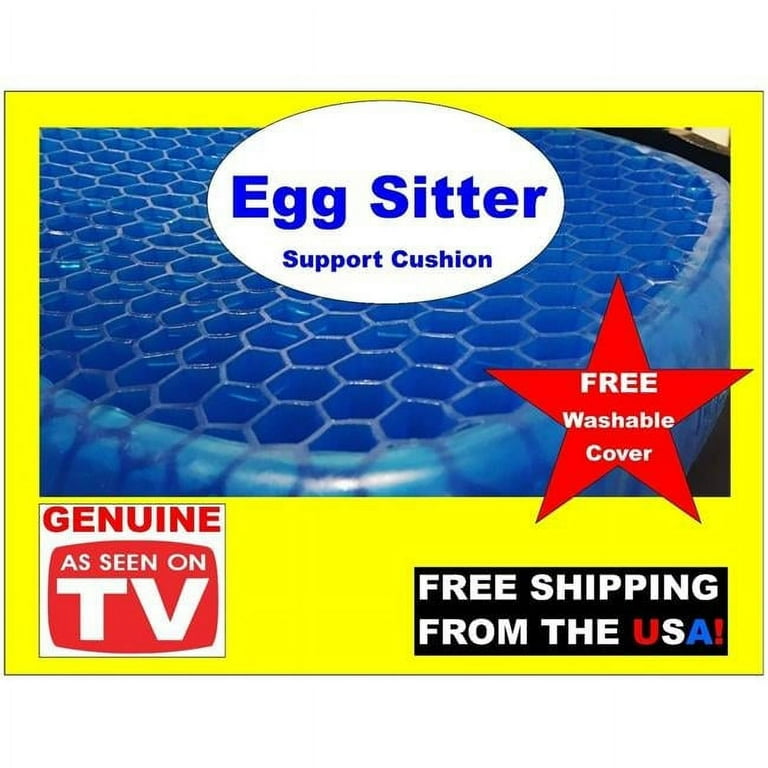 Telebrands Egg Sitter Support Cushion with Ultra-Flex Polymer for